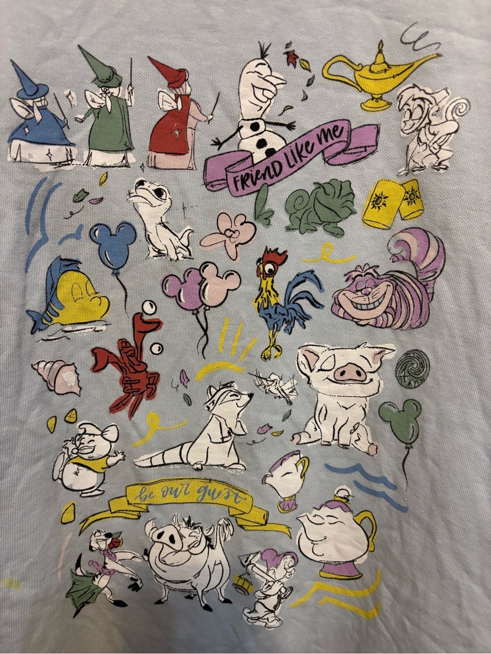 Disney Sidekicks Screen-printed Crewneck Sweatshirt - Medium - Picture 2 of 5